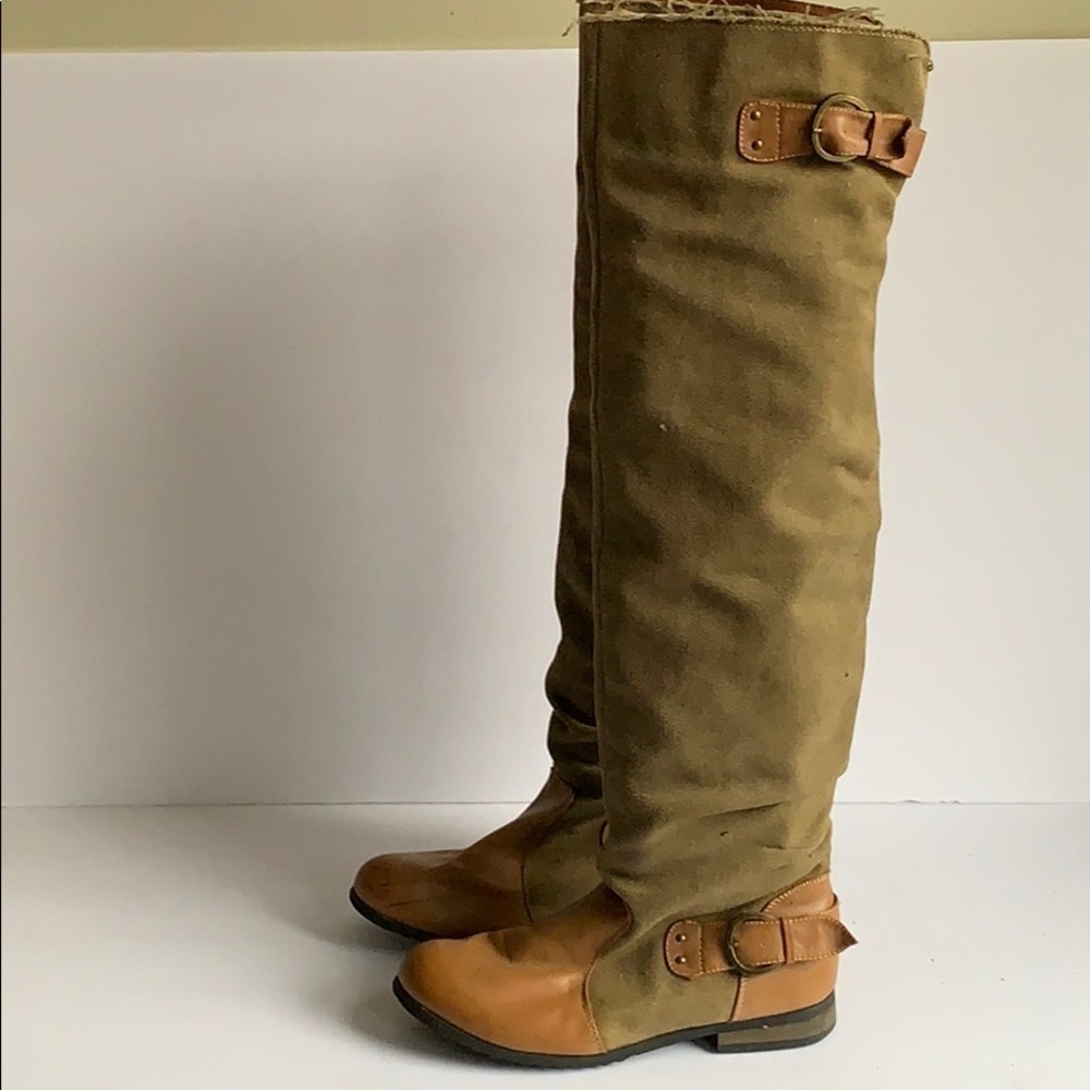 Rue 21 Amira brown boots shoes M 7/8